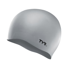 TYR Adult Silicone Wrinkle-Free Swim Cap