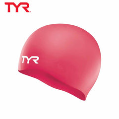 TYR Youth Silicone Wrinkle-Free Swim Cap