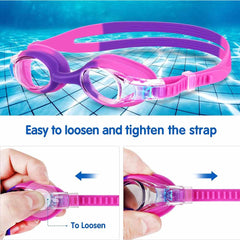 TYR Kids' Swimples Tie Dye Swimming Goggles