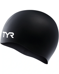 TYR Adult Silicone Wrinkle-Free Swim Cap