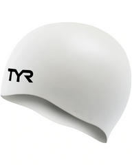 TYR Adult Silicone Wrinkle-Free Swim Cap