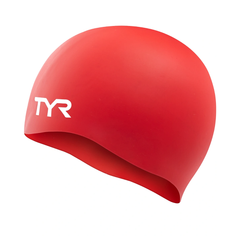 TYR Adult Silicone Wrinkle-Free Swim Cap