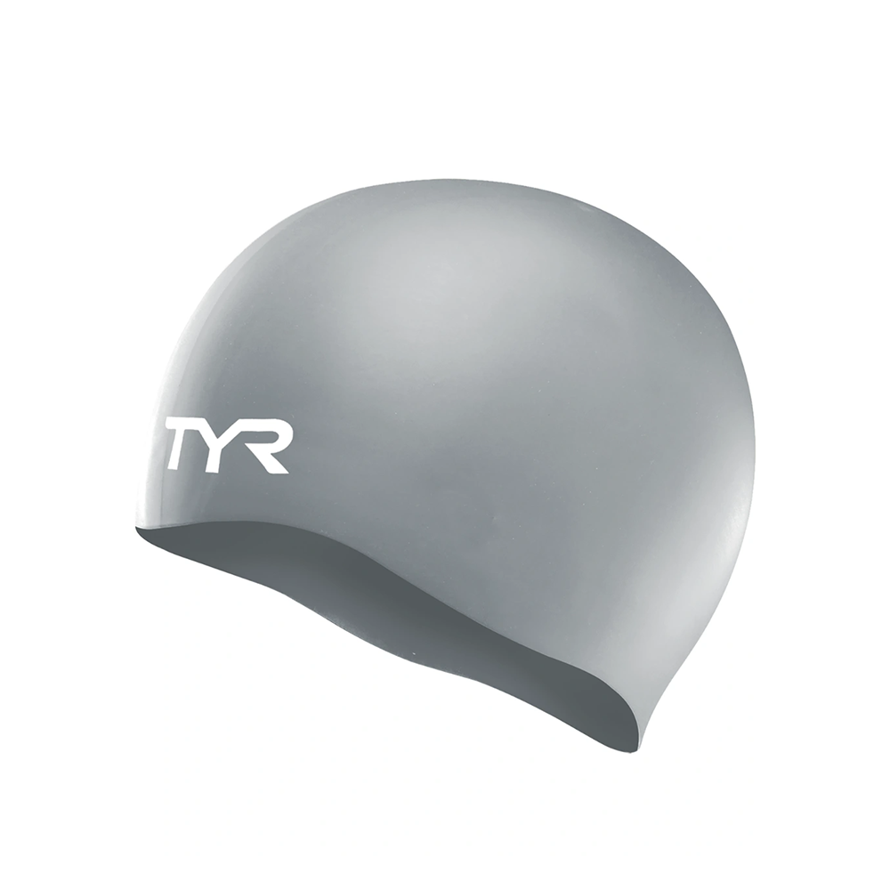 TYR Adult Silicone Wrinkle-Free Swim Cap