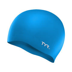 TYR Adult Silicone Wrinkle-Free Swim Cap