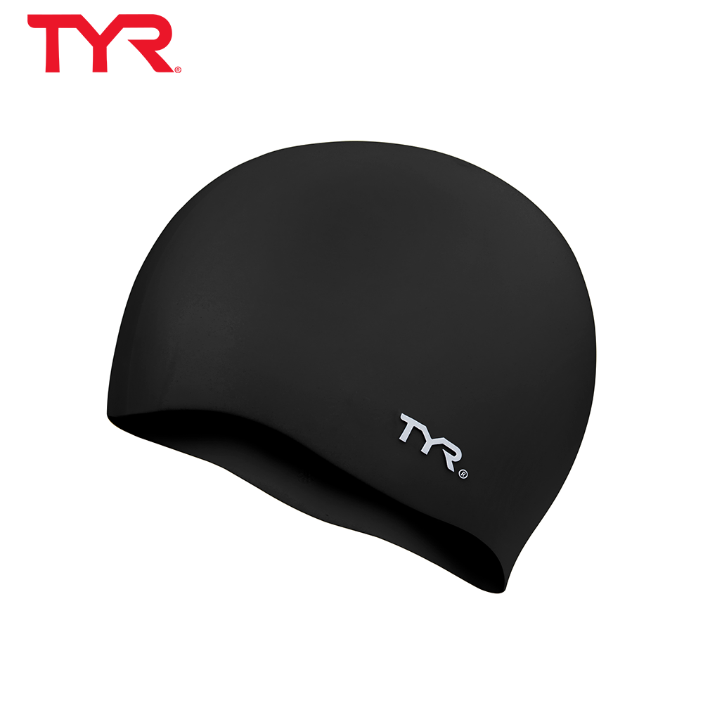 TYR Youth Silicone Wrinkle-Free Swim Cap
