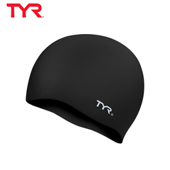 TYR Youth Silicone Wrinkle-Free Swim Cap