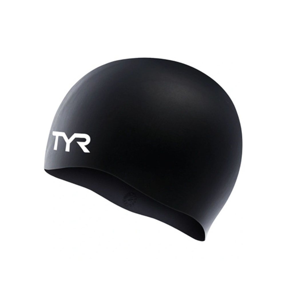 TYR Youth Silicone Wrinkle-Free Swim Cap