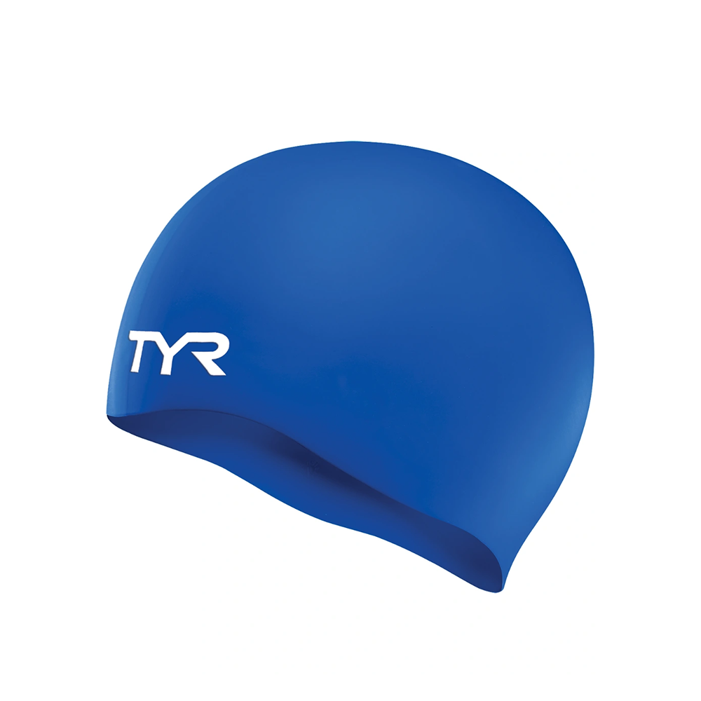 TYR Youth Silicone Wrinkle-Free Swim Cap