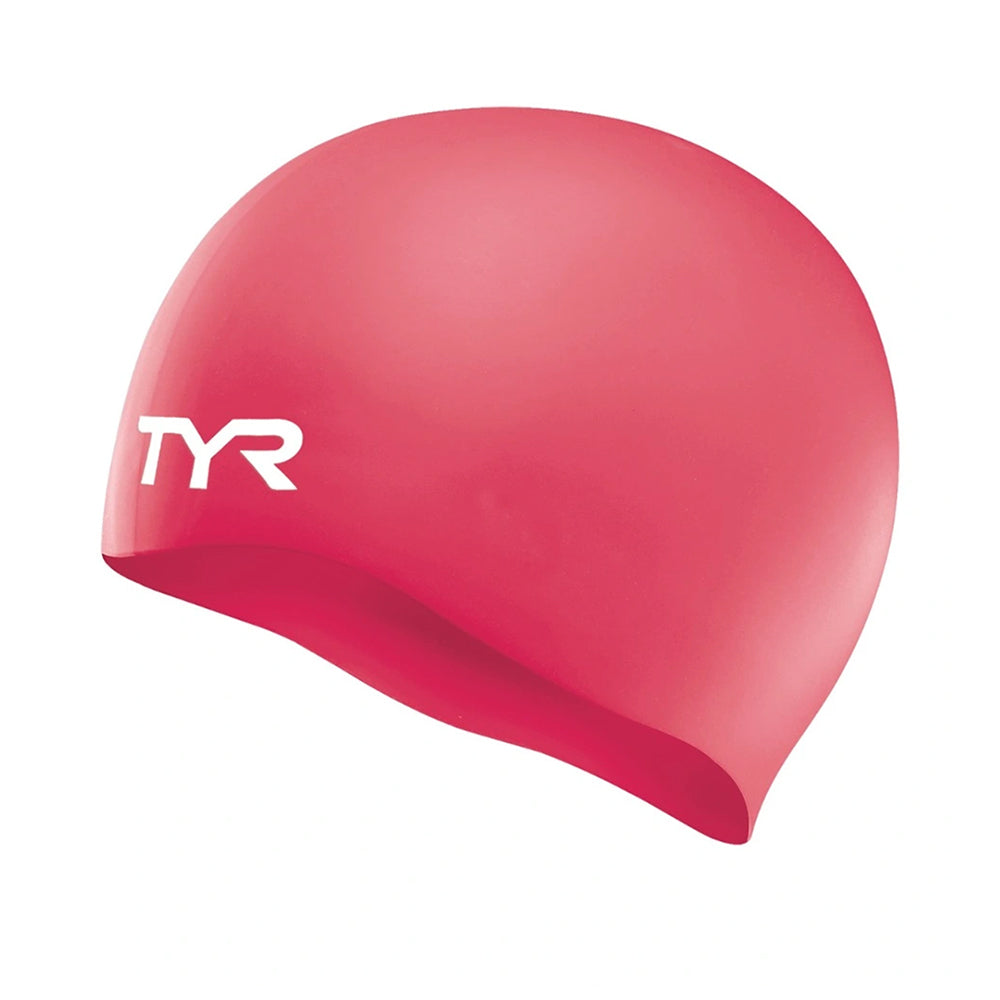 TYR Youth Silicone Wrinkle-Free Swim Cap