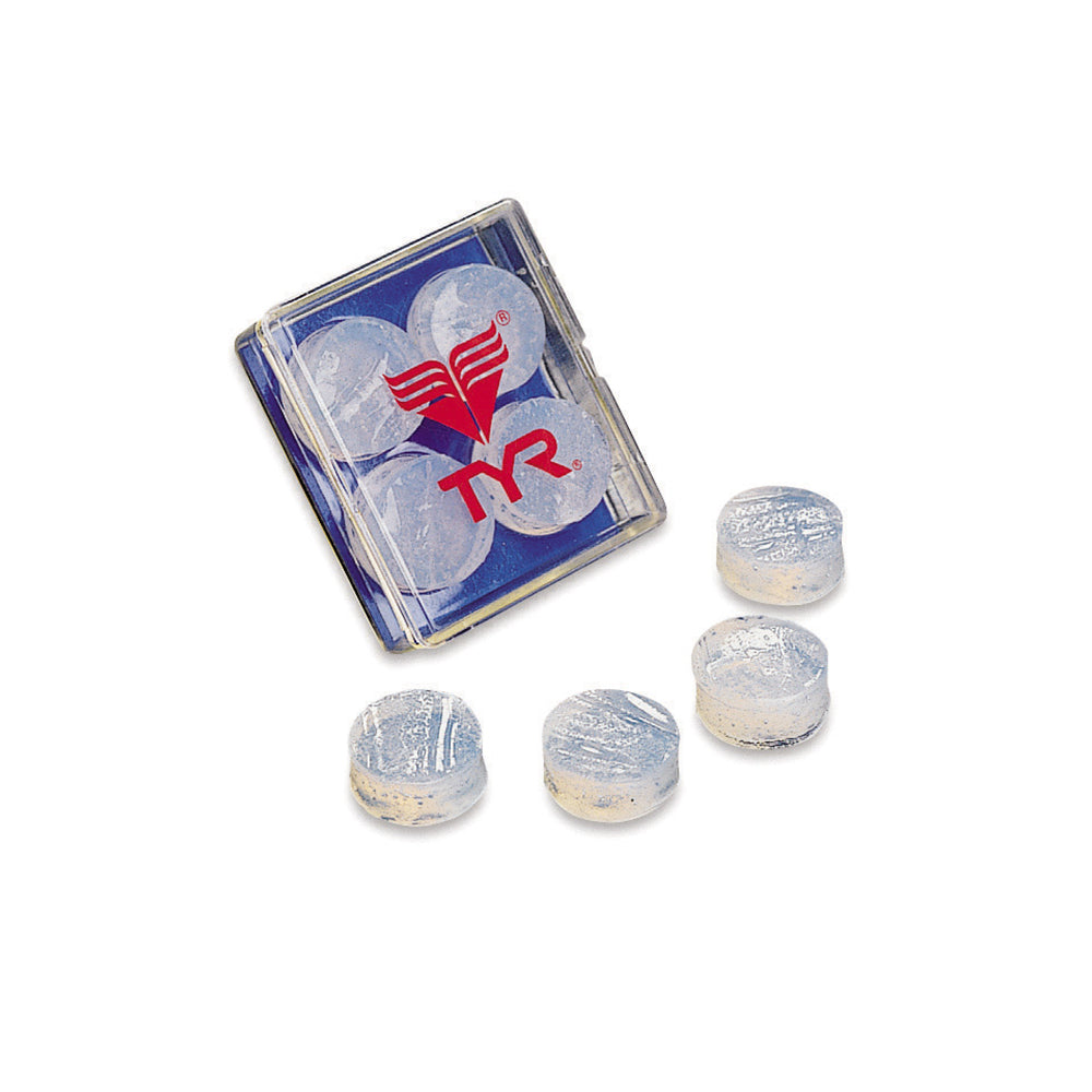 TYR Soft Silicone Swimming Ear Plugs