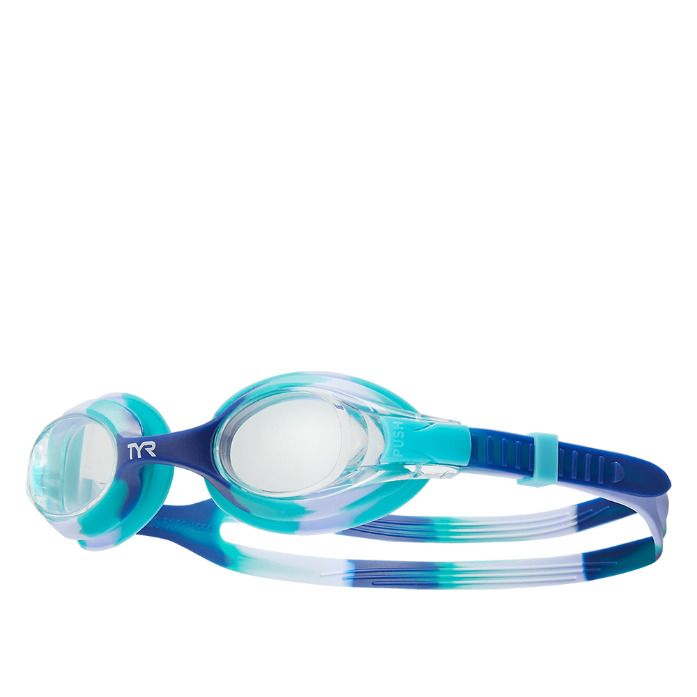 TYR Kids' Swimples Tie Dye Swimming Goggles