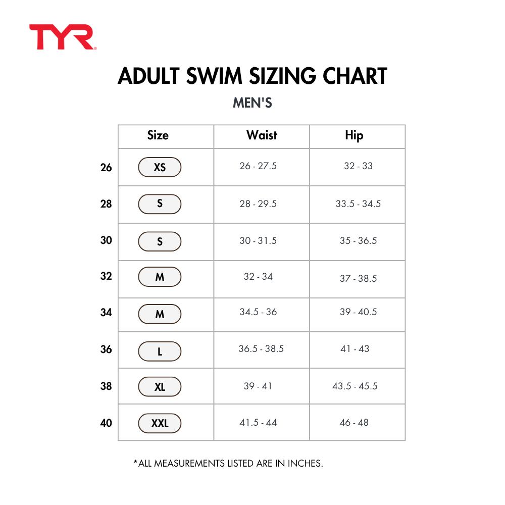 TYR Durafast Elite® Men's Workout Jammer Swimsuit - Fizzy