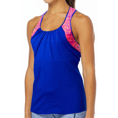 TYR Girls’ Conquest Ava 2 in 1 Tank