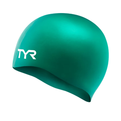 TYR Adult Silicone Wrinkle-Free Swim Cap