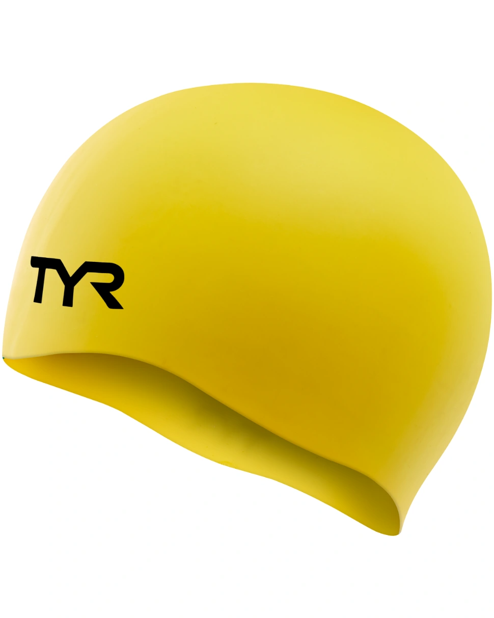 TYR Adult Silicone Wrinkle-Free Swim Cap