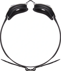 TYR Adult Black Hawk Racing Goggles (Clear/Matte Black)