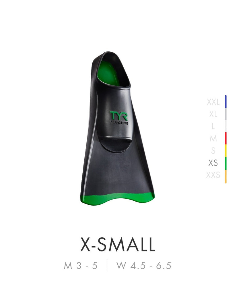 thumbnail image 2 of TYR Crossblade Fins 2.0 - Swimming Training Fins, Black/Red, Natural Rubber, For Lap Swimming & Fitness 2 of 14